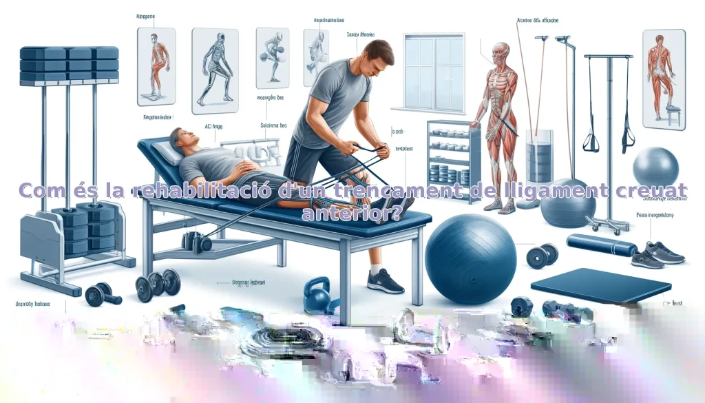 Rehabilitació d'un trencament de lligament creuat anterior